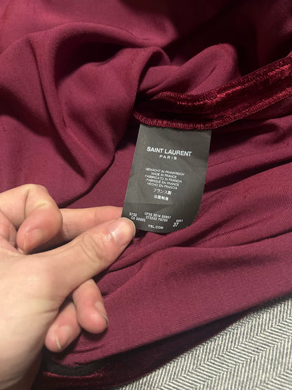 Saint Laurent Velvet Starburst Shirt