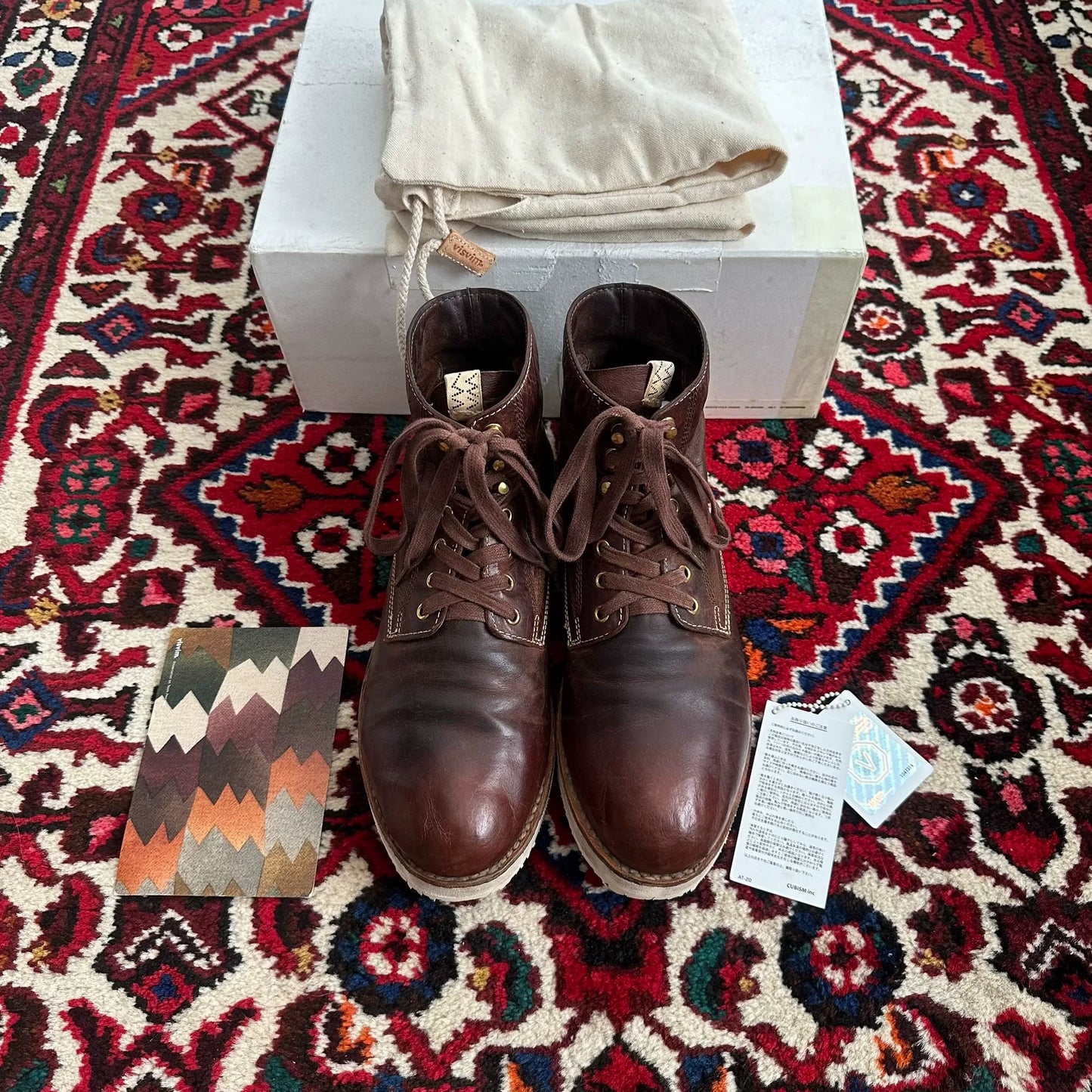 Visvim 18aw Virgil Boots - Size 8.5