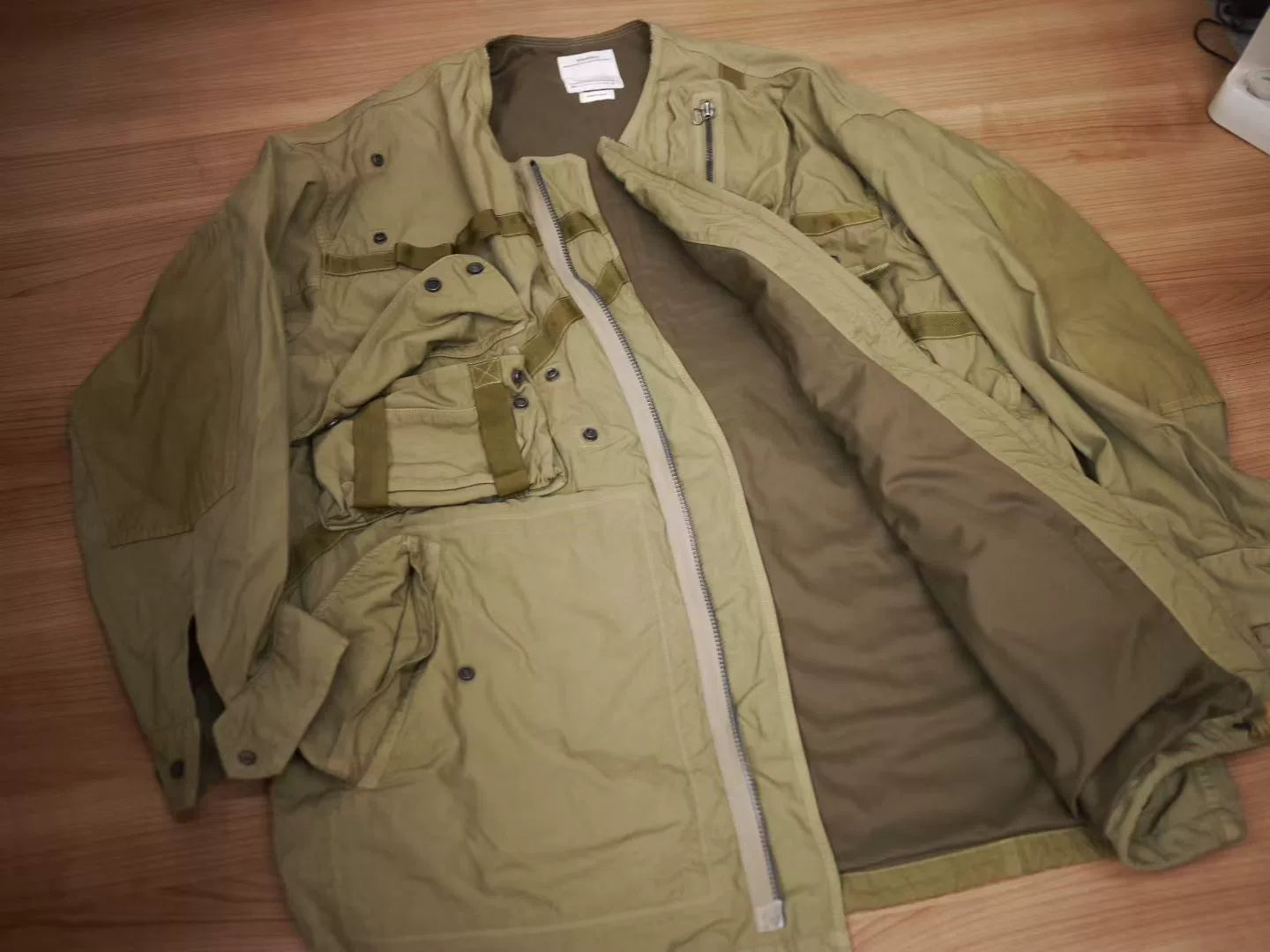 20AW VISVIM Paratrooper Coat Khaki