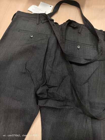 visvim 21SS Travailler Braces Herringbone Pants