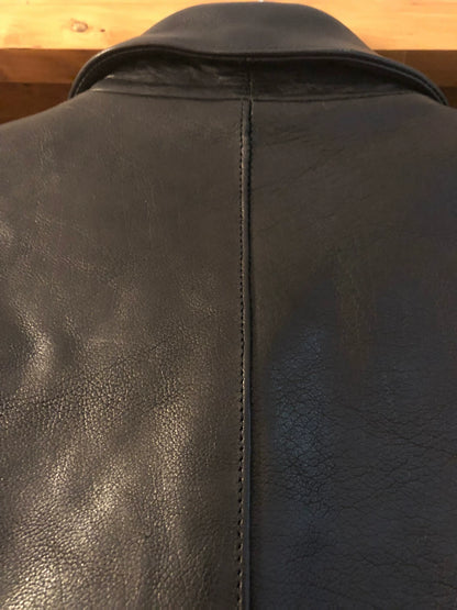 far eastern enthusiast classic leather jacket
