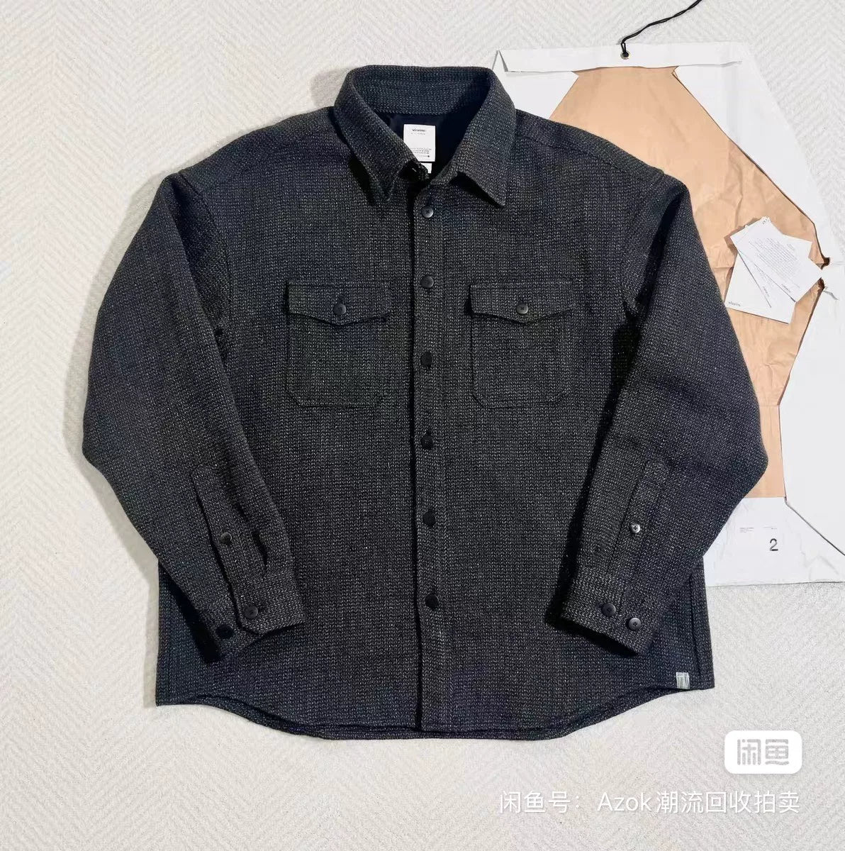 Visvim 21AW Lumber L/S Tweed Shirt