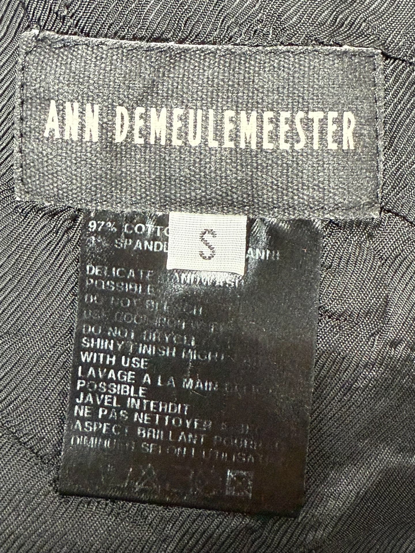 asymmetrical beige jacket size S