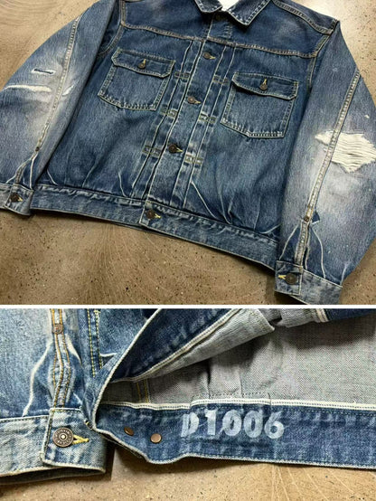 Visvim 101xx Distressed Denim Jacket