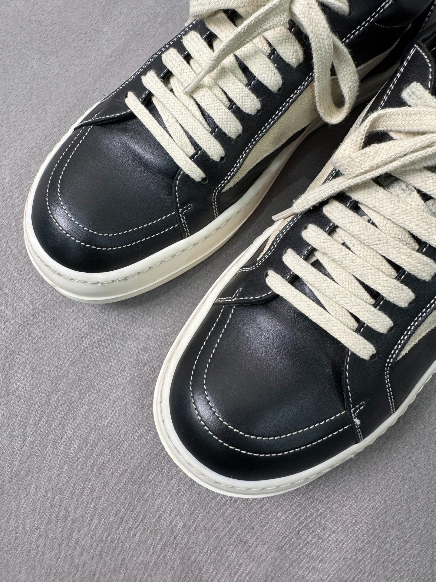Rick Owens Vans Black White Size 41