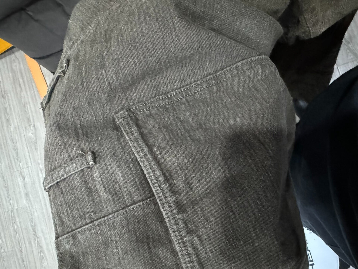 kapital khaki loose work pants