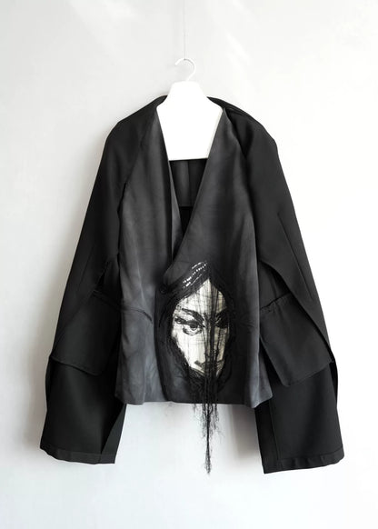 Yohji Yamamoto Dual-Face Coat