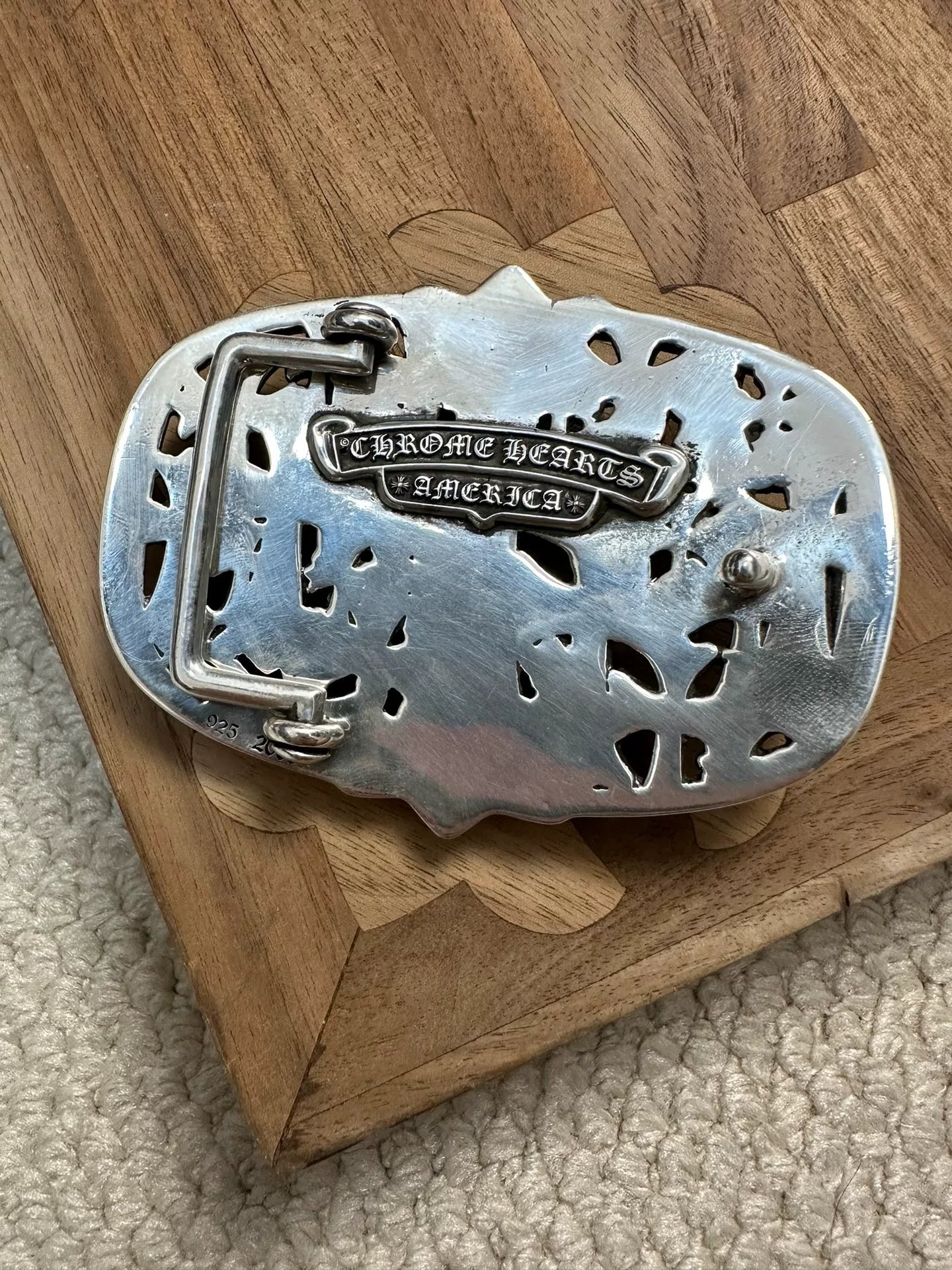 Chrome Hearts Tomb Belt Buckle
