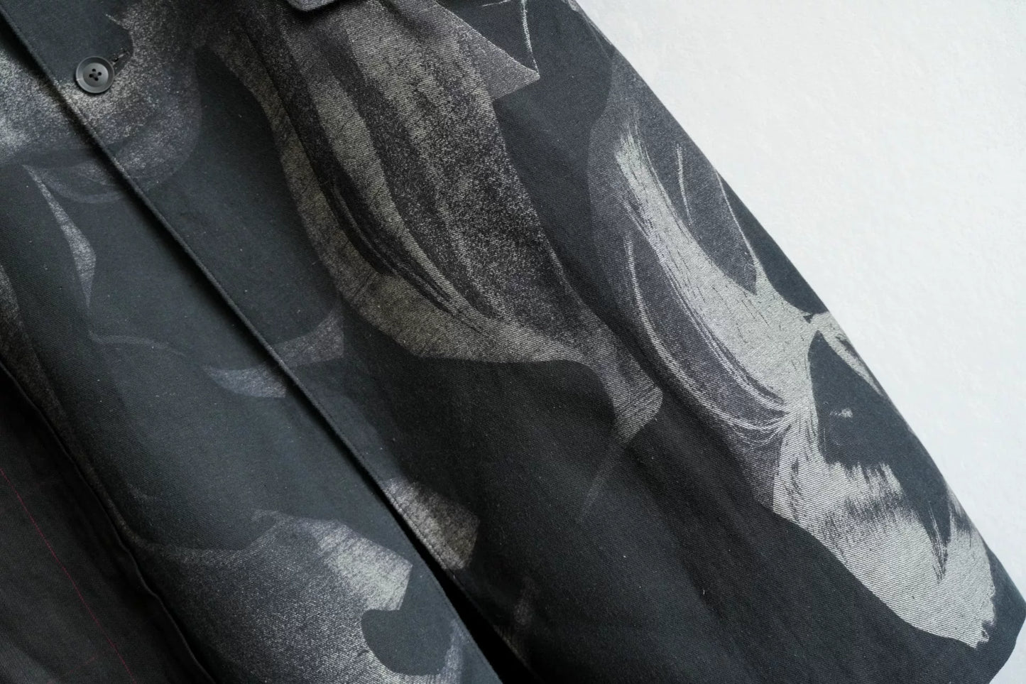 Yohji Yamamoto Linen Pattern Coat 23SS
