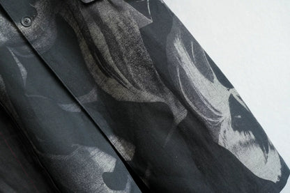 Yohji Yamamoto Linen Pattern Coat 23SS