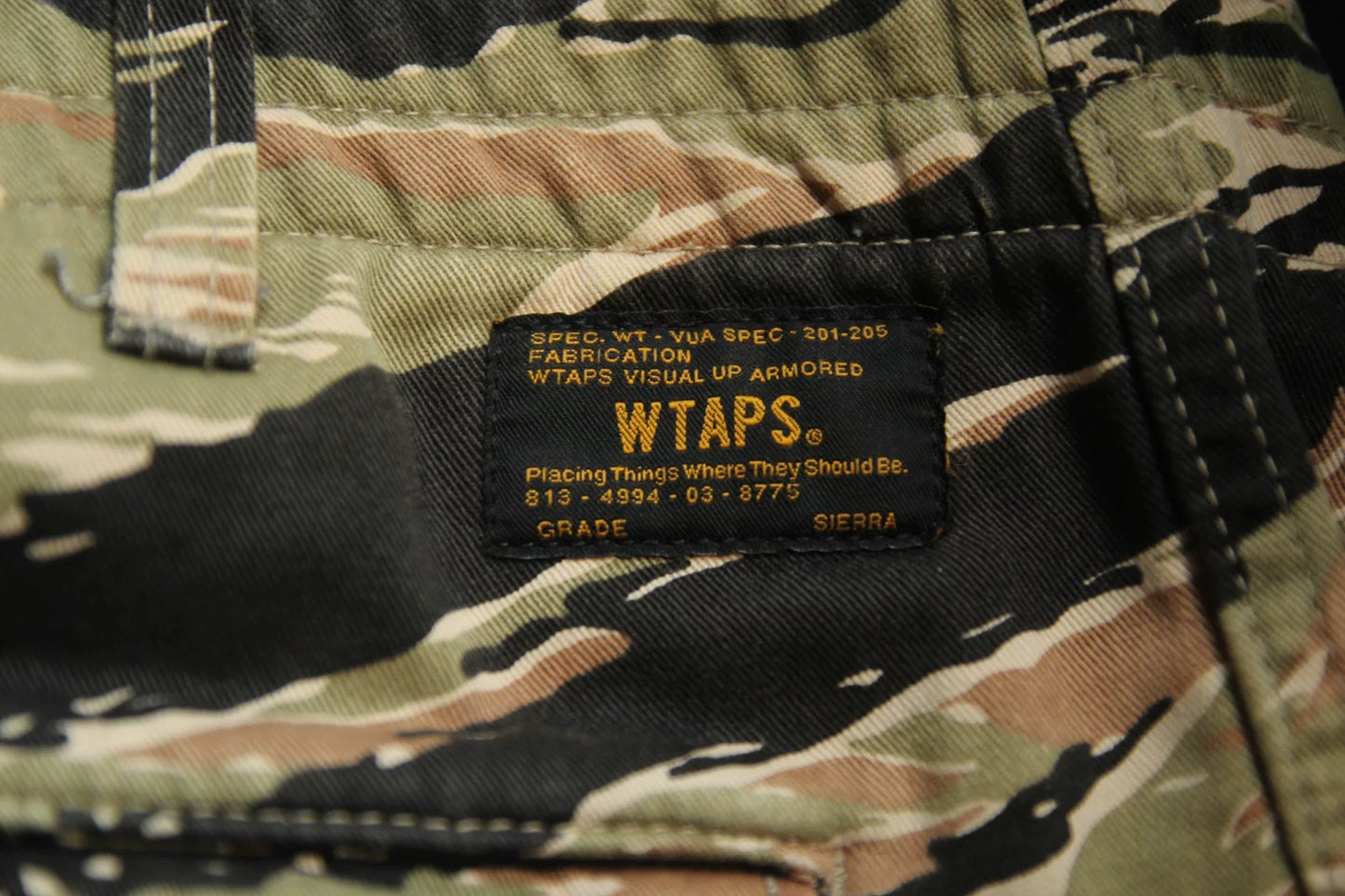 Wtaps Tiger Stripe 3/4 Cargo Pants
