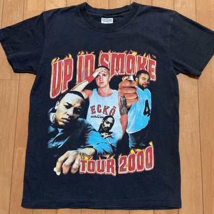 vintage up in smoke tour 2000 rap tee