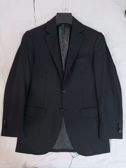 Zegna Black Wool Custom Suit