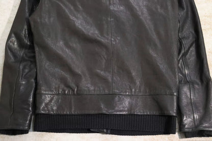 maison margiela leather motorcycle jacket size l/xl