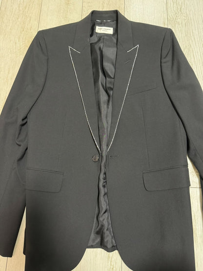 Saint Laurent Limited Runway Diamond Lapel Blazer