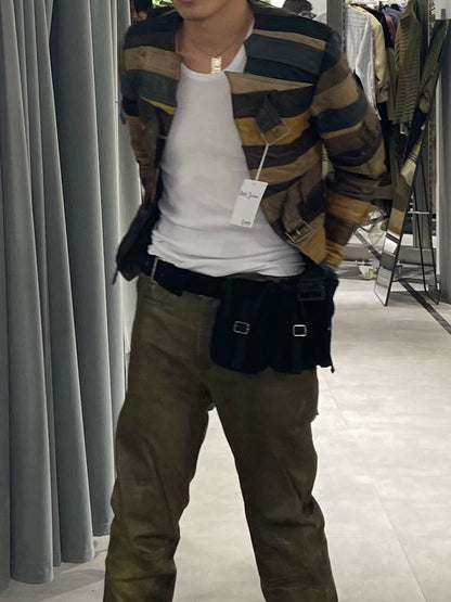 corduroy utility belt bag by jean paul gaultier