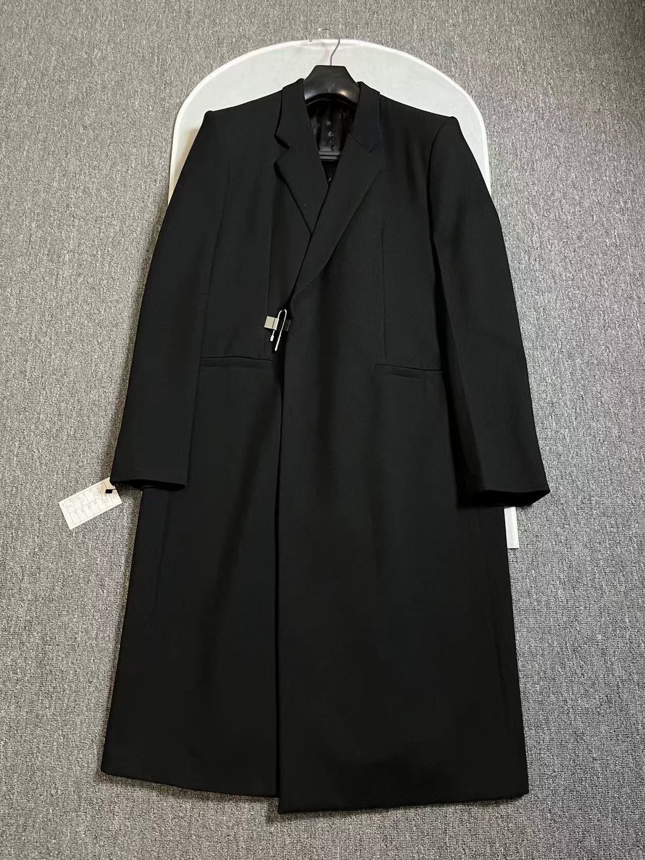 Givenchy Black Wool Coat for Men