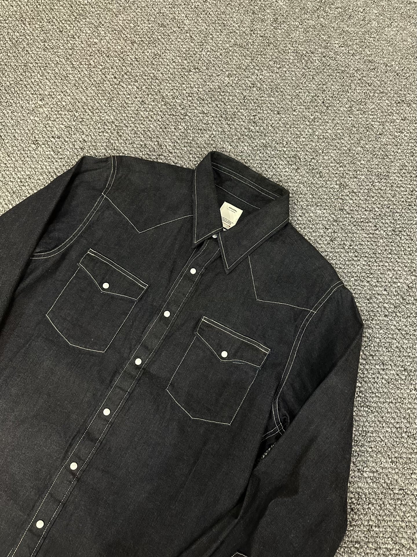 visvim mud overdye shirt