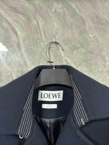 LOEWE Wool Blend Goat Cashmere Coat