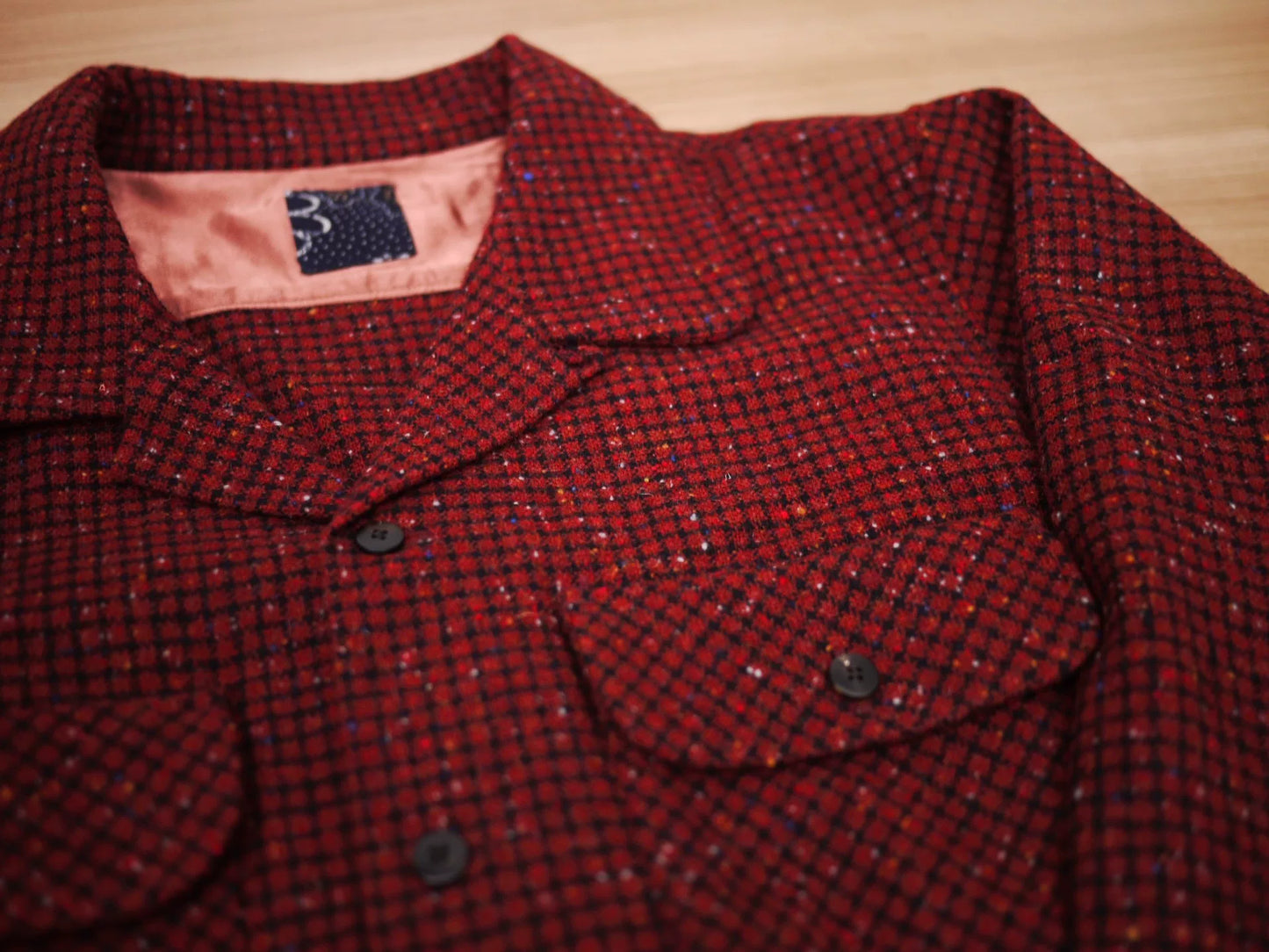 Visvim ICT Boomer Shirt in Red