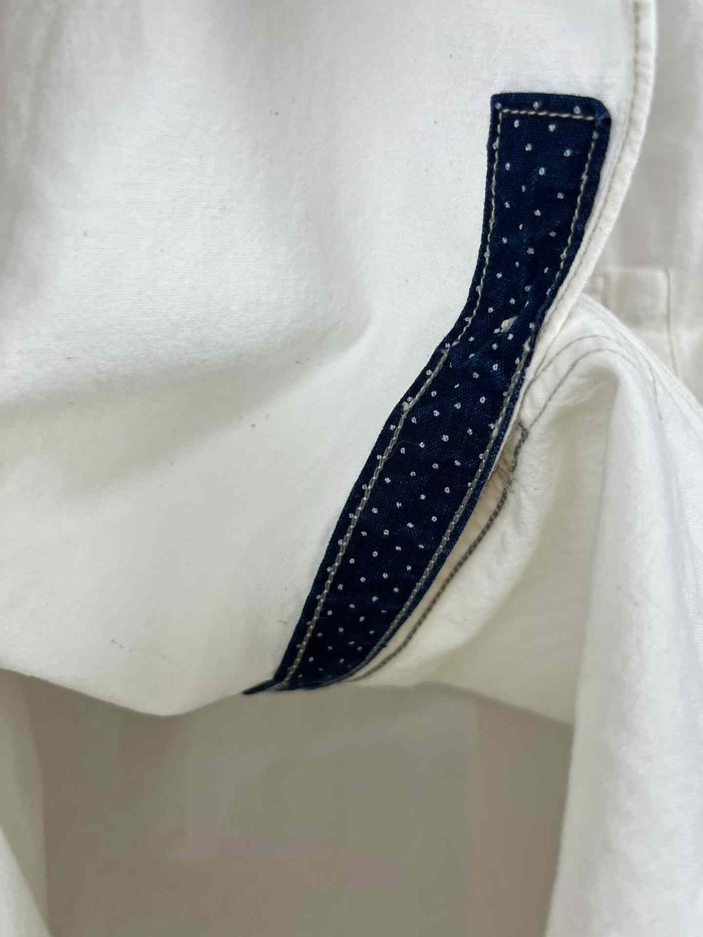 Freewheelers White Workwear Shirt