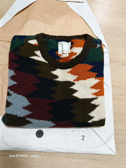 Visvim 18aw College Knit N.D Blanket