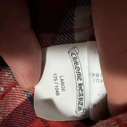 Chrome Hearts Black Red Cross Shirt