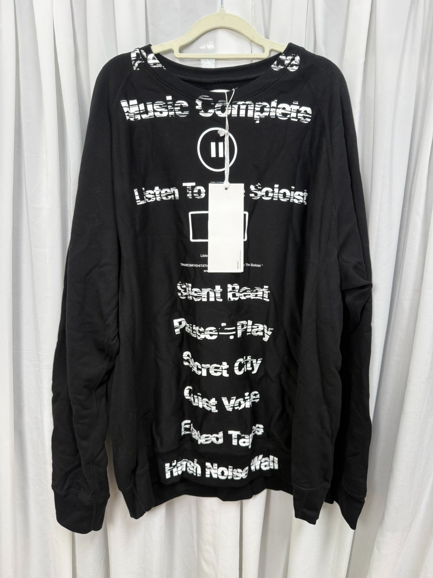 The Soloist Brush-painted Oversized Sweatshirt