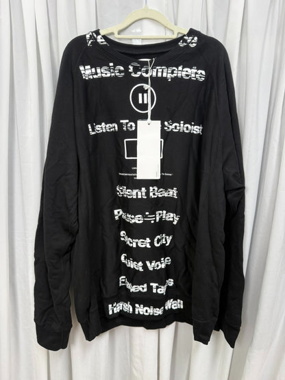 The Soloist Brush-painted Oversized Sweatshirt