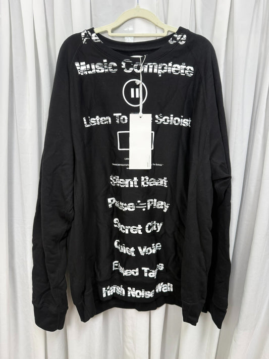 The Soloist Brush-painted Oversized Sweatshirt