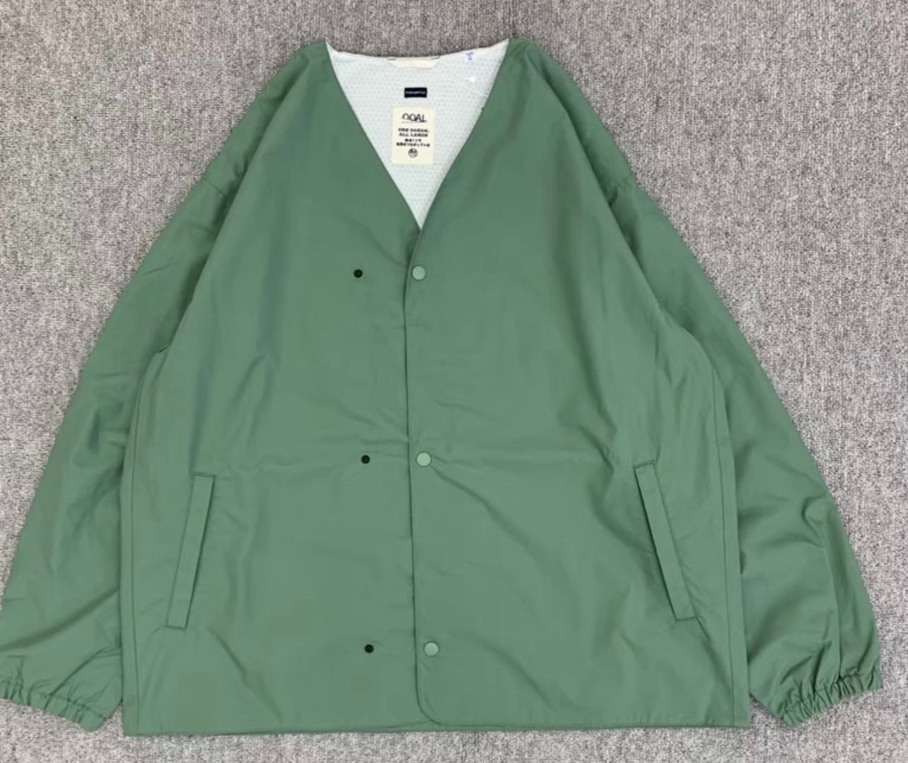 nanamica 23SS Waterproof Blend Loose Cardigan