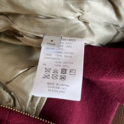 Visvim Tweed Varsity Jacket