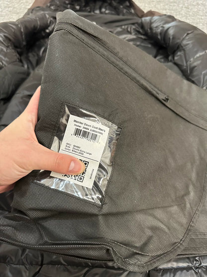 veillance monitor down jacket in brown