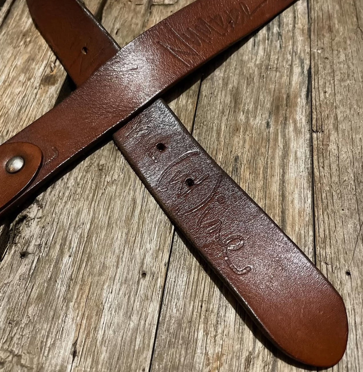 Vintage Number (n)ine 2000s Leather Belt