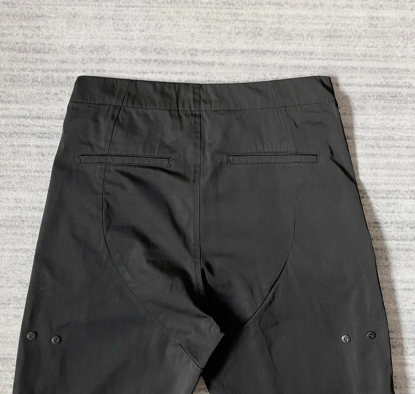 postarchivefaction black nylon sports pants