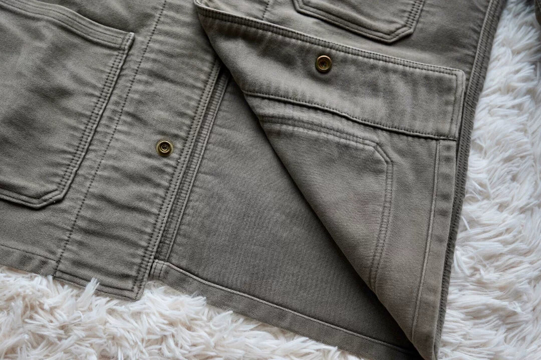 visvim CUNNINGHAM SMOCK Olive Jacket