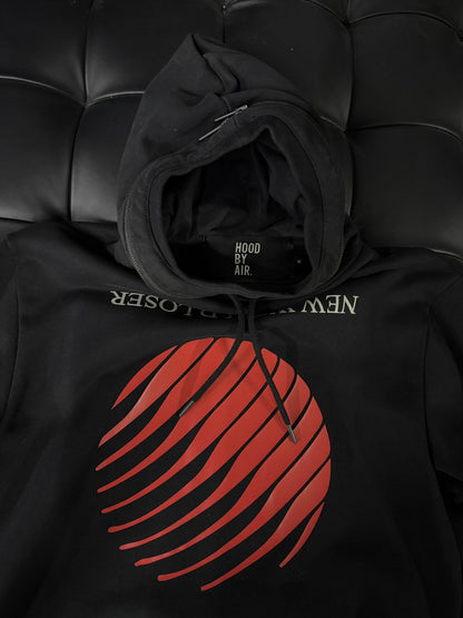 HoodbyAir Stylish Black Hoodie Oversized Design