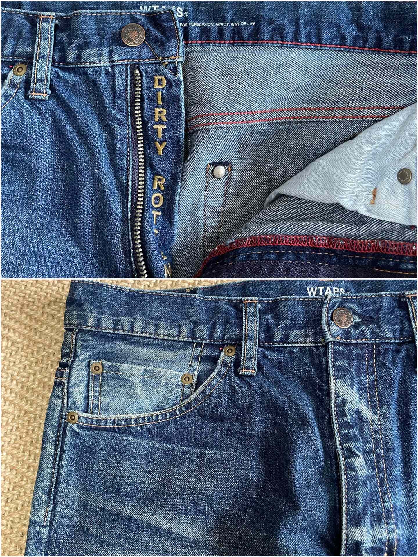 WTAPS Blues Skinny Jeans