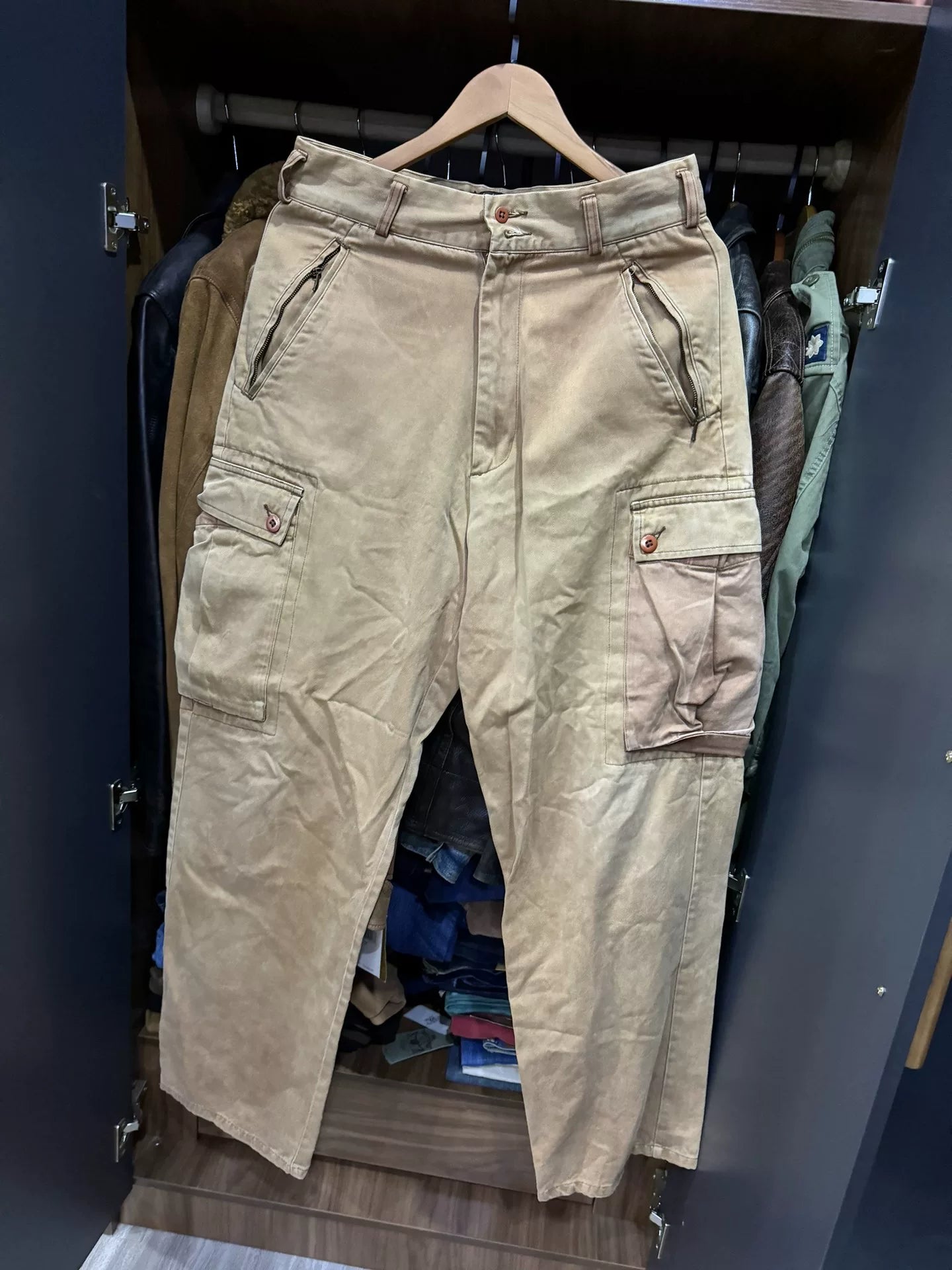 RRL Utility Pant with Heavy Wash Finish