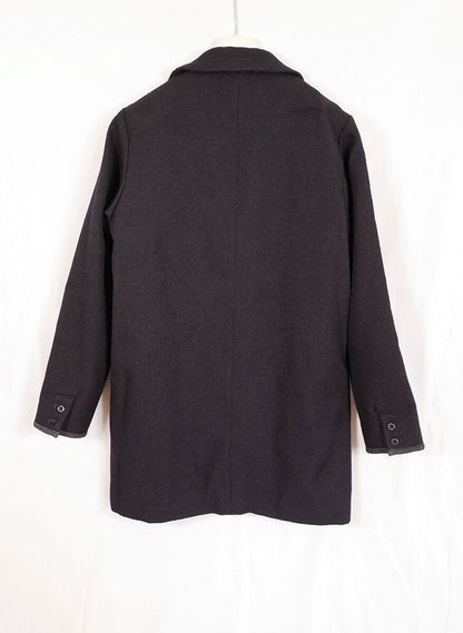 visvim mies coat in wool