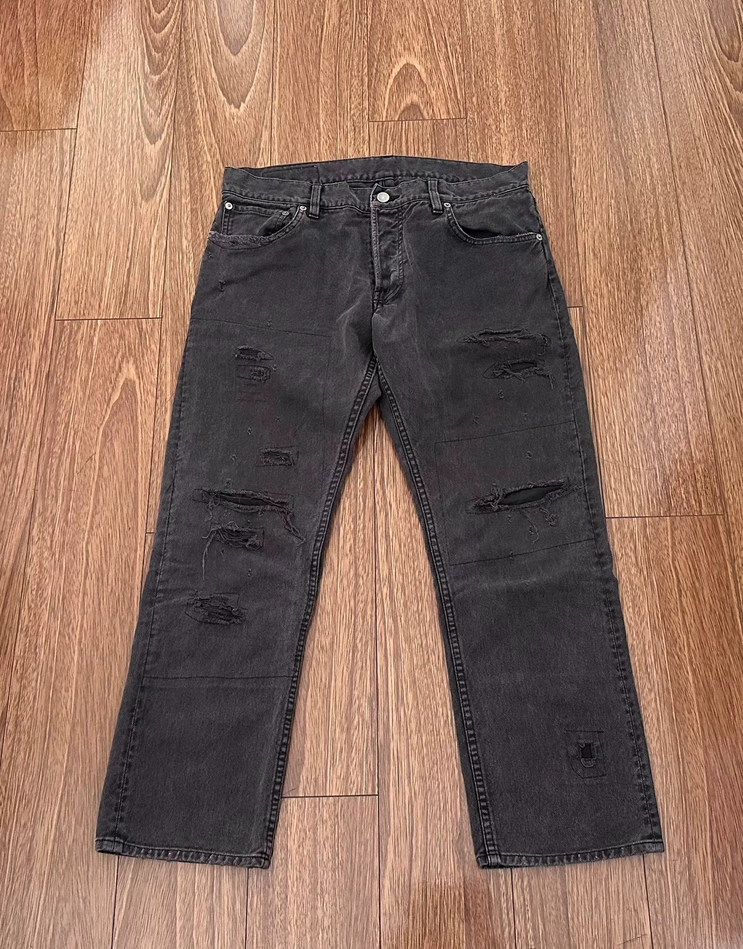 visvim fluxus 10 serge crash jeans