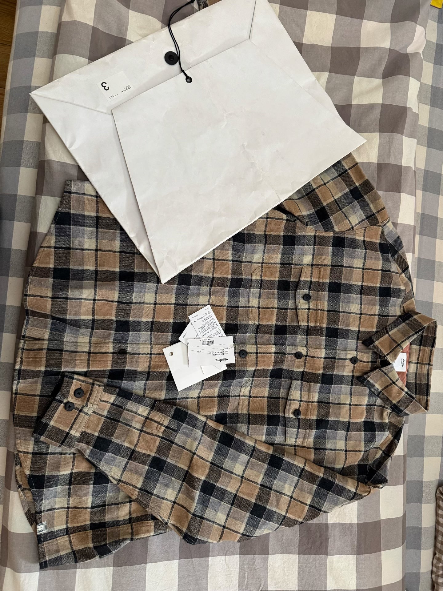 VISVIM 25SS LUMBER CHECK L/S Shirt
