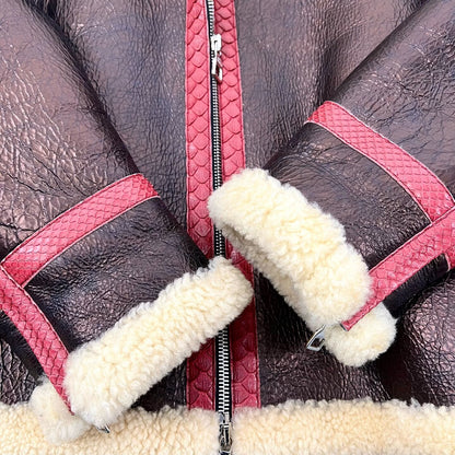 Louis Vuitton Runway Black Red Jacket