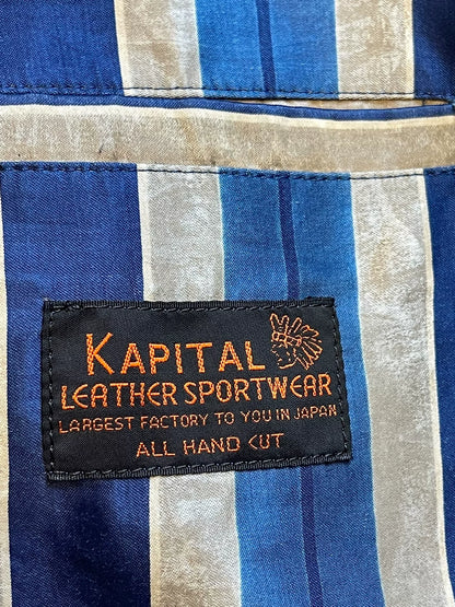 KAPITAL Suede Leather Pilot Jacket