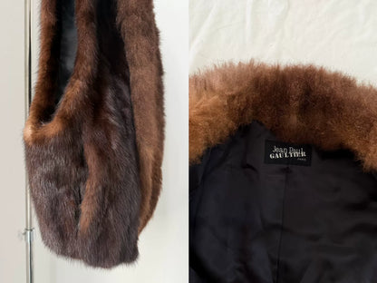 Jean Paul Gaultier 90s Mink Fur Vest