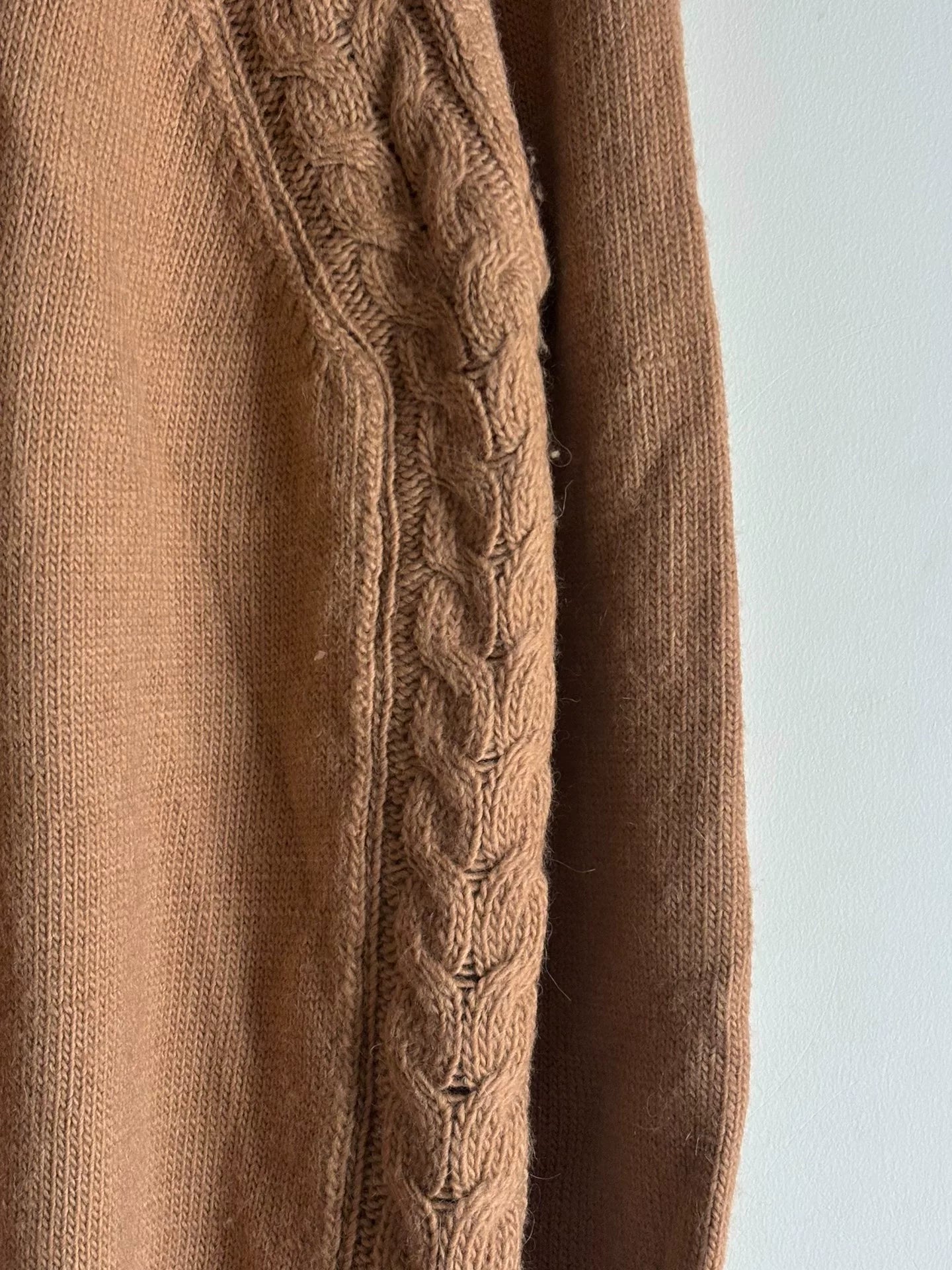 drapes van noten alpaca blend high-neck sweater