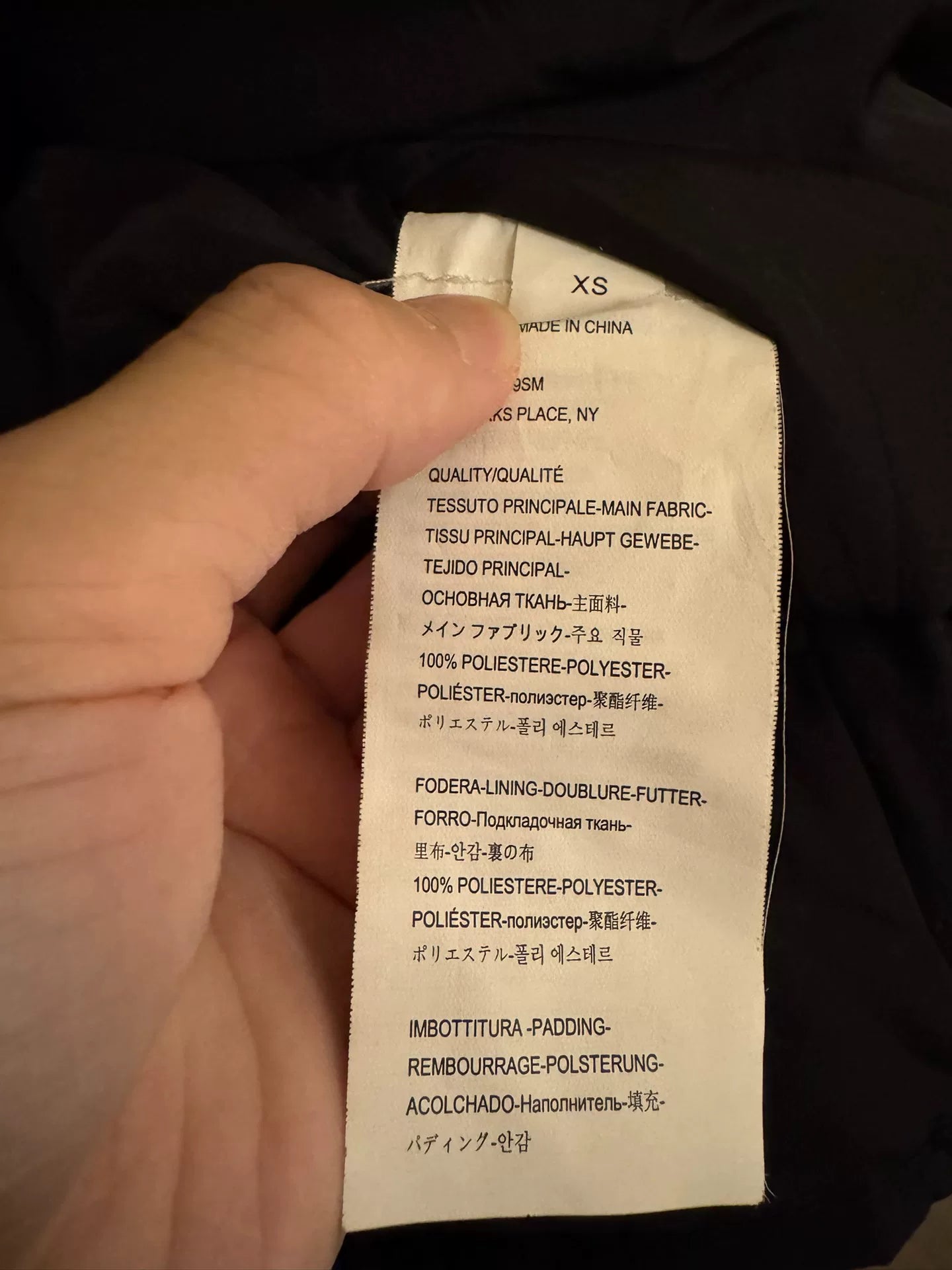 1017 Alyx 9sm Pocket Cotton Jacket