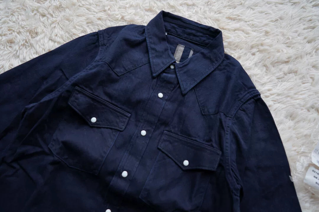 visvim ICT One Wash Natural Dye Shirt