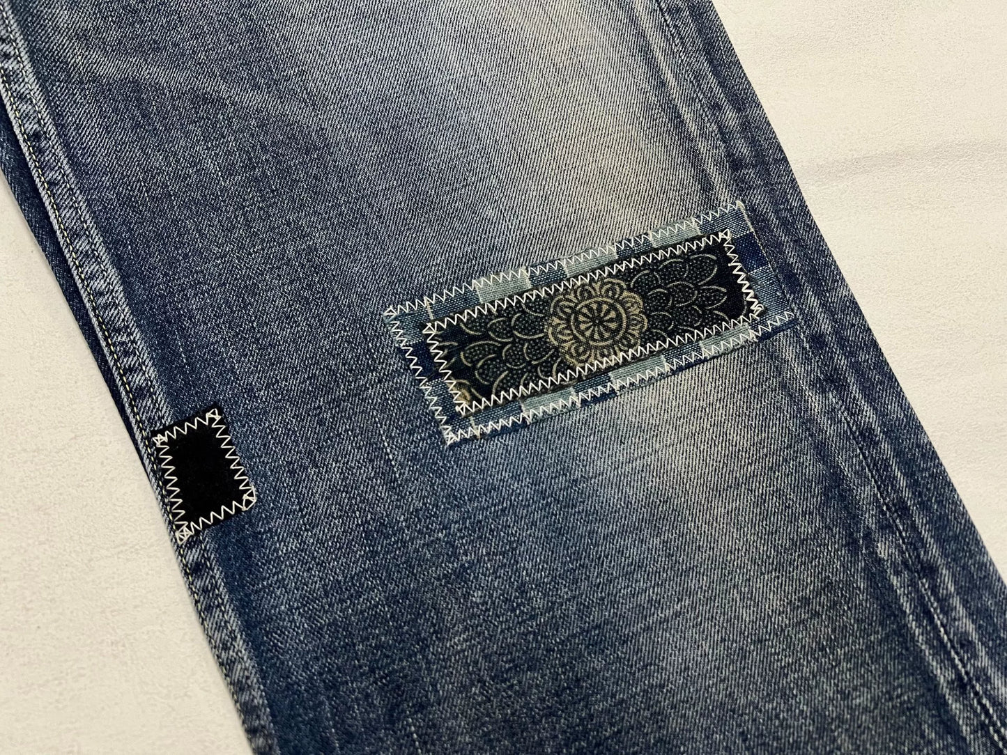 visvim 19ss spot d7 jeans