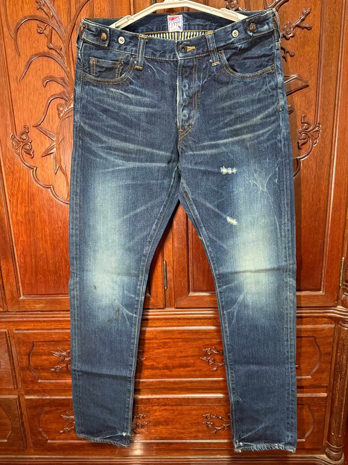 Prps Men's Slim Straight Jeans Japan